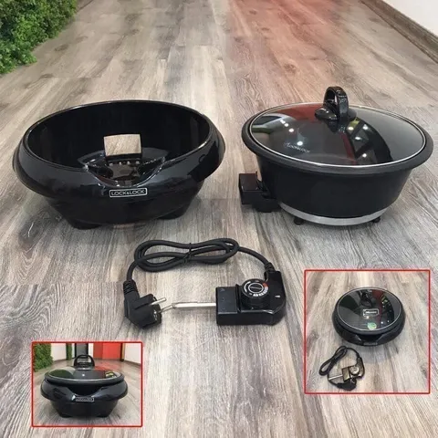 Nồi lẩu điện LocknLock EJP431SN 5 lít - Bảo Hành 2 Năm