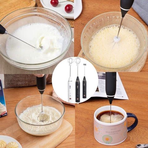Máy Đánh Trứng Seka MD2210 Que Tạo Bọt Cafe Mini Cầm Tay Không Dây 3 Cấp Độ - Hàng Chính Hãng