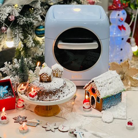 Nồi Chiên Hơi Nước Cao Cấp Unie Steam Color 1800W, 15L, Công Nghệ Chiên Hấp 2in1, Điều Khiển Cảm Ưng - Chính Hãng