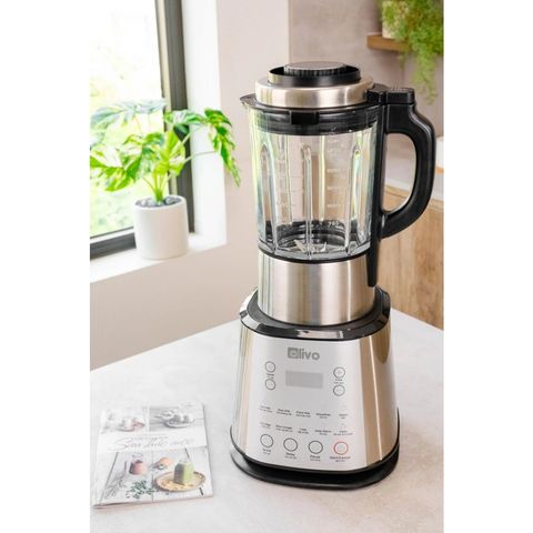 Máy Làm Sữa Hạt OLIVO X20 PLUS Phiên Bản Mới - Tạm Dừng Thông Minh - Vệ Sinh Khử Khuẩn - Chính Hãng
