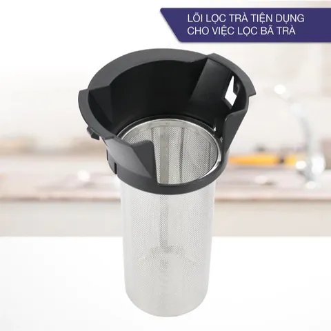 Ấm Siêu Tốc Thủy Tinh Lebenlang LBE2819 1.8L - Đun Nước Nhanh Chóng, Lõi Lọc Trà - Bảo Hành 2 Năm, Chất Liệu An Toàn