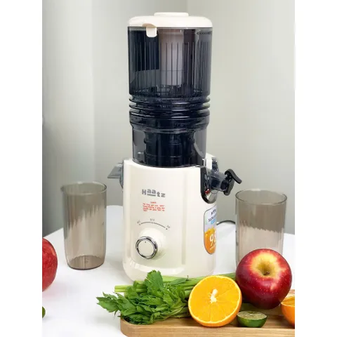 Máy Ép Chậm Haatz HSJ368 Công Suất 300w Máy Ép Nguyên Quả, Kiệt Bã - Hàng Chính hãng Bảo Hành 2 Năm
