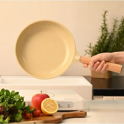 (Bảo Hành 2 Năm) Bộ Nồi Chảo 4 Món Haatz - Phủ Gốm Chống Dính Độc Quyền 9 Lớp Đúc Nguyên Khối