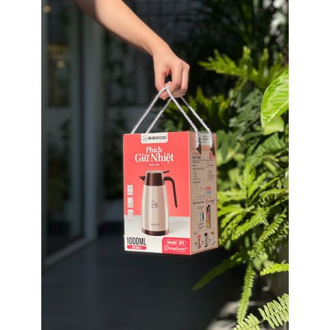 Bình Giữ Nhiệt 1L 2GOOD B11 - Inox Cao Cấp, Giữ Nhiệt 24h - Thiết Kế Hiện Đại và Tiện Dụng, Hàng Chính Hãng