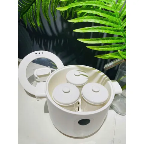 Nồi Nấu Chậm Đa Năng LocknLock Bianco 2.5L EJP164IVY - 7 Chức Năng, Gồm 4 Thố Sứ, Giữ Ấm & Hẹn Giờ 24H