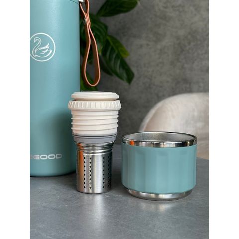 Bình Giữ Nhiệt 2GOOD X8F 750ml - Bình Inox Cao Cấp Kèm Lọc Trà, Thiết Kế Hiện Đại, Chịu Nhiệt 8-12 Giờ, Hàng Chính Hãng