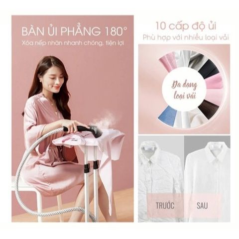 Bàn Là Cây Hơi Nước SEKA SK479 - Bàn Ủi Đứng 2000W, Công Nghệ Hơi Nước Cao Cấp Đa Năng Cho Mọi Loại Vải