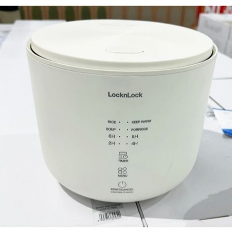 Nồi Cơm Điện Đa Năng 1L LocknLock Bianco EJR334IVY - Thiết Kế Sang Trọng, Đa Chức Năng, Bảng Điều Khiển Thông Minh, Bảo Hành 2 Năm