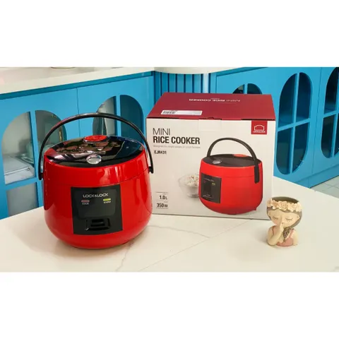 Nồi Cơm Điện Mini 1L LocknLock EJR431 - Thiết Kế Thông Minh, Chống Dính, Dễ Dàng Sử Dụng, Phù Hợp Cho Sinh Viên và Gia Đình Nhỏ