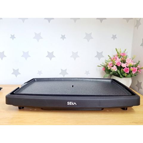 Bếp Nướng Điện Không Khói Seka SK540 - 1800W, Mặt Nhôm Chống Dính, Thiết Kế Sang Trọng, Bảo Hành 2 Năm