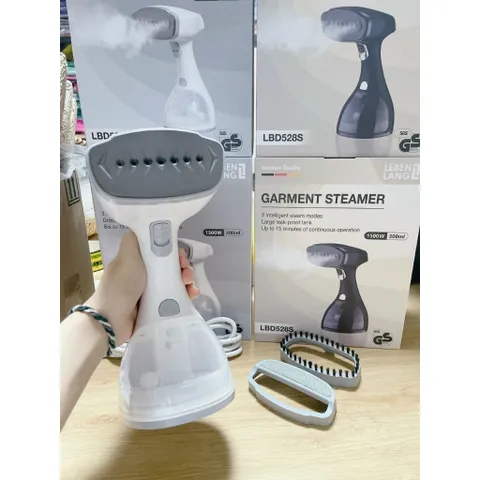Bàn Ủi Hơi Nước Cầm Tay Lebenlang LBD528 - Du Lịch 1500W, Dung Tích 300ML, Bảo Hành 2 Năm, Phun Hơi Nhanh, Gọn Nhẹ