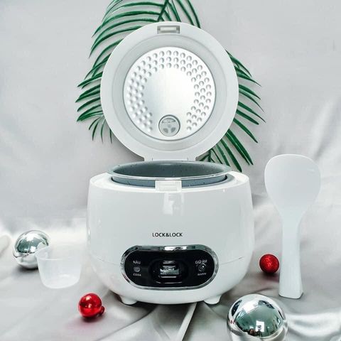 Nồi Cơm Điện Mini Đa Năng LocknLock EJR426 - Dung Tích 0.8L, 250W, Thiết Kế Sang Trọng, Bảo Hành 2 Năm