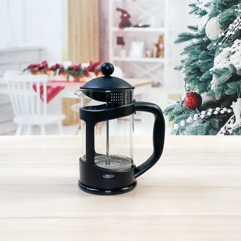 Bình Pha Trà Cafe French Press LocknLock LLG018, 800ml, Thủy Tinh Chịu Nhiệt Borosilicate