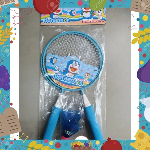 Đồ Chơi Vợt Cầu Lông chọn ngẫu nhiên Doraemon Hello Kitty #2018-96 #2018-102