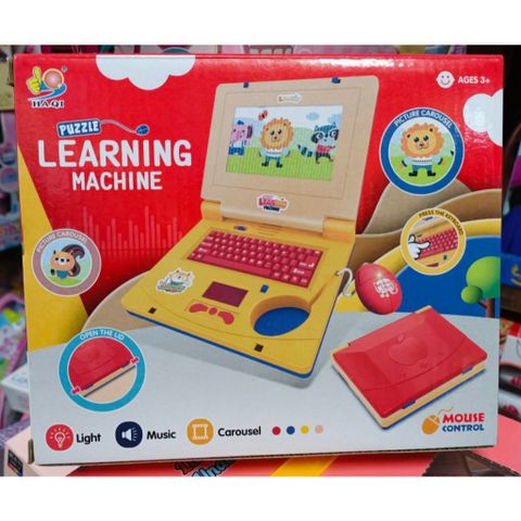 Đồ chơi máy tính xách tay laptop chạy bằng pin có đèn và âm thanh, giao màu ngẫu nhiên 2236 2239