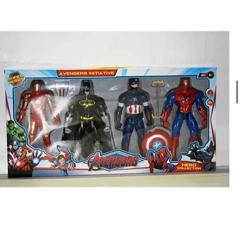 Bộ đồ chơi 4 siêu nhân Avengers Hero Series có đèn phát sáng  5990-17 giao mẫu ngẫu nhiên 233990