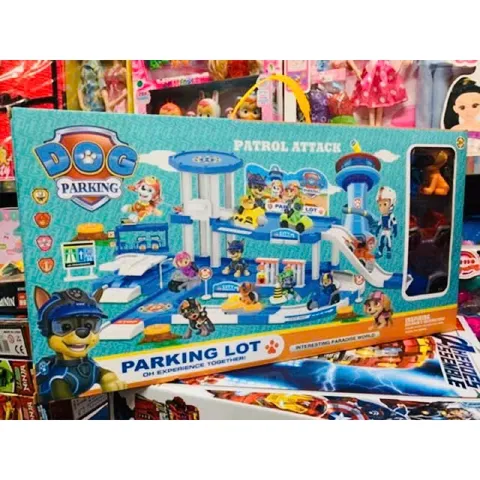 Đồ chơi bãi đậu xe đội chó cứu hộ 553-338 Paw Patrol Attack Packing lot