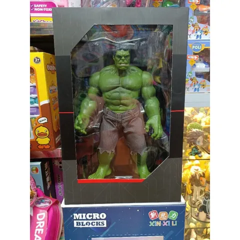 Mô hình nhân vật siêu anh hùng người khổng lồ xanh Hulk 3321 30cm