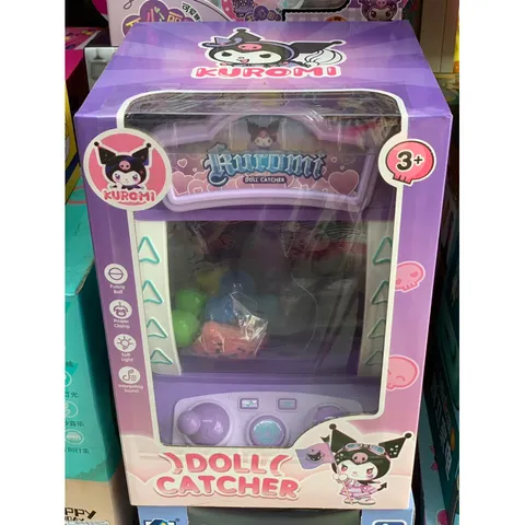 Giao ngẫu nhiên đồ chơi Máy gắp thú Kuromi WW-1001D Doll Catcher có đèn và âm thanh