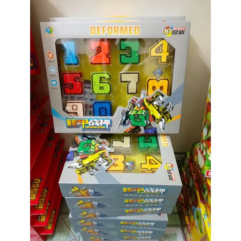 (788-74) Bộ lắp ráp robot từ các chữ số tự nhiên