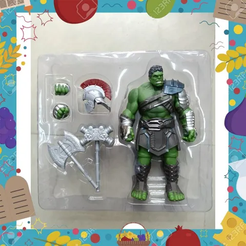 Mô Hình Siêu Nhân Người Khổng Lồ Xanh Hulk Kèm Phụ Kiện