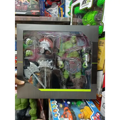 Mô Hình Siêu Nhân Người Khổng Lồ Xanh Hulk Kèm Phụ Kiện
