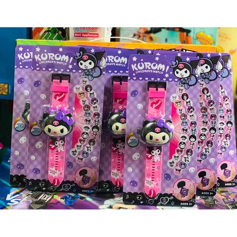 Đồng hồ đeo tay cho trẻ em hình nhân vật Kuromi 3051A