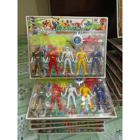 Đồ chơi 5 anh em siêu nhân GAO 28161 Fight The Brigade giao ngẫu nhiên