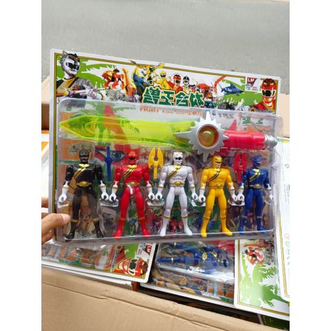 Đồ chơi 5 anh em siêu nhân GAO 28161 Fight The Brigade giao ngẫu nhiên