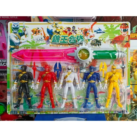 Đồ chơi 5 anh em siêu nhân GAO 28161 Fight The Brigade giao ngẫu nhiên