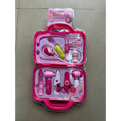 8803 Hộp Đồ Chơi Bác Sĩ Có Đèn Và Nhạc, Chọn Màu Ngẫu Nhiên