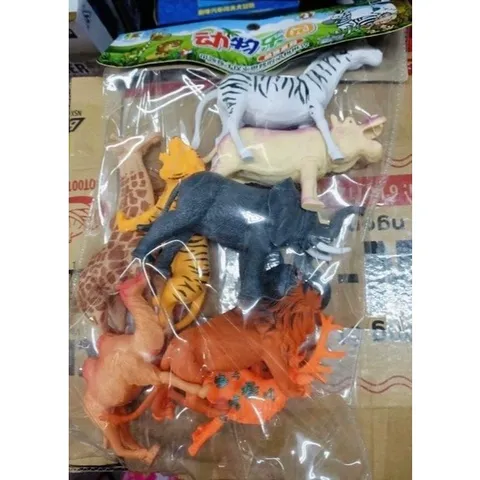 Túi đồ chơi thế giới động vật gồm 8 con thú rừng 889-53 Animal World, giao ngẫu nhiên 234063