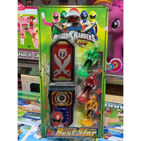 Đồ chơi điện thoại siêu nhân 3 phân loại chọn ngẫu nhiên GAO, SUPER HERO, AVENGERS, BEN