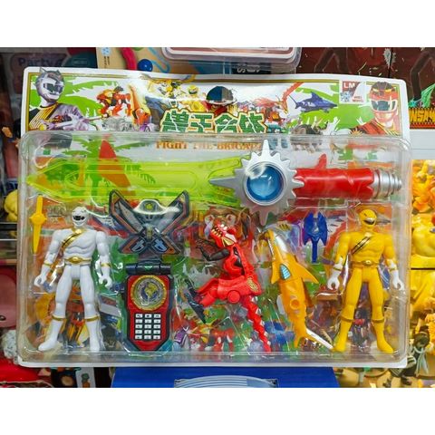 Bộ đồ chơi siêu nhân GAO Fight The Brigade và điện thoại (28166) 234086
