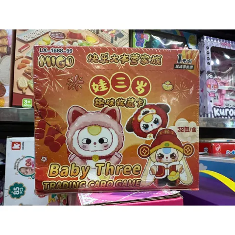 Bộ trò chơi thẻ bài bé 3 Baby Three Trading Caro Game LX-1688-99 234093