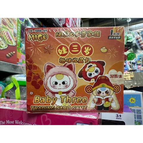 Bộ trò chơi thẻ bài bé 3 Baby Three Trading Caro Game LX-1688-99 234093
