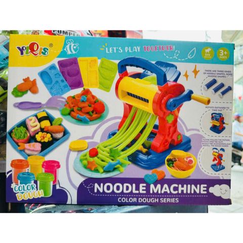 Đồ chơi thủ công đất nặn, đất sét có khuôn làm mỳ 8855 Color Dough Series Noodle Machine