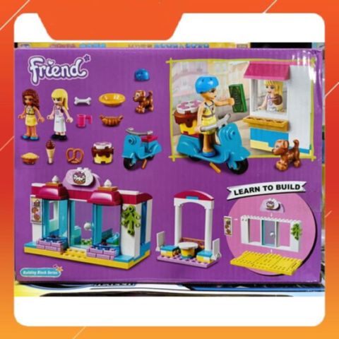 Đồ chơi lắp ráp mô phỏng tiệm bánh 60011 Friend