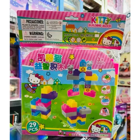 Đồ chơi xếp hình Hello Kitty 29 chi tiết JM001A