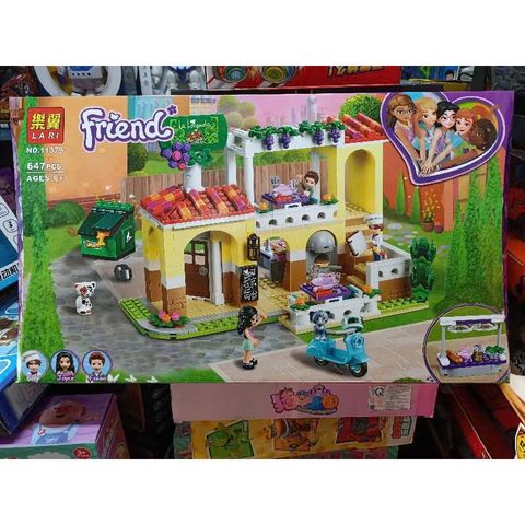 LARI FRIEND 11379 Bộ đồ chơi lắp ráp mô hình nhà hàng