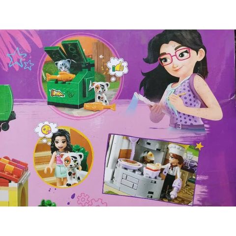LARI FRIEND 11379 Bộ đồ chơi lắp ráp mô hình nhà hàng