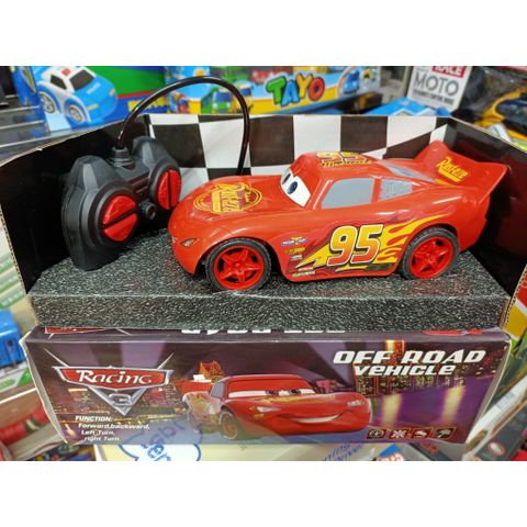 Đồ chơi xe ô tô mcqueen điều khiển từ xa chạy bằng pin có đèn (666-15)
