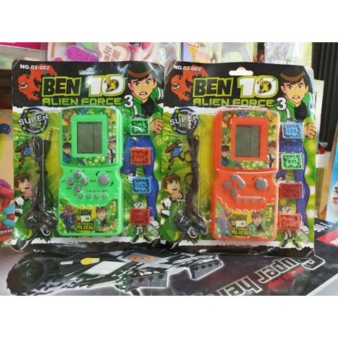 Máy chơi điện tử, chơi trò xếp hình chạy bằng pin, kèm tai nghe, có nhạc Brick Game (02-002) Giao Màu Ngẫu Nhiên