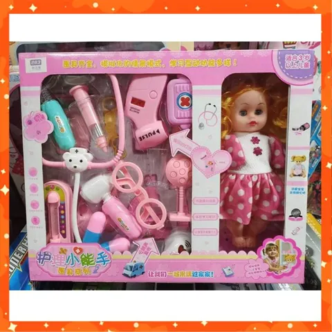 Set Đồ Chơi Y Tế Có Búp Bê