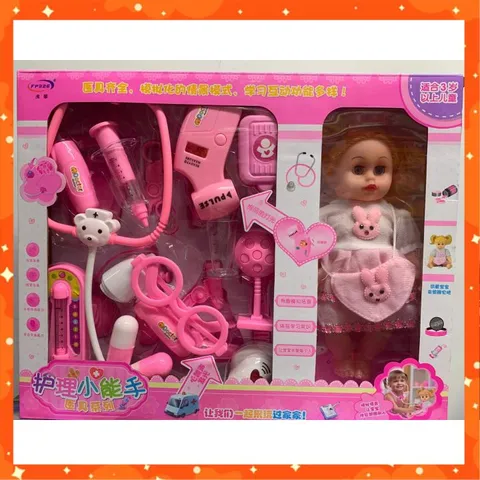 Set Đồ Chơi Y Tế Có Búp Bê