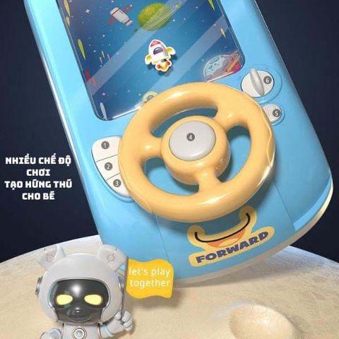 Đồ chơi vô lăng lái xe ô tô chạy bằng pin có nhạc 661-8 car racing adventure 234190