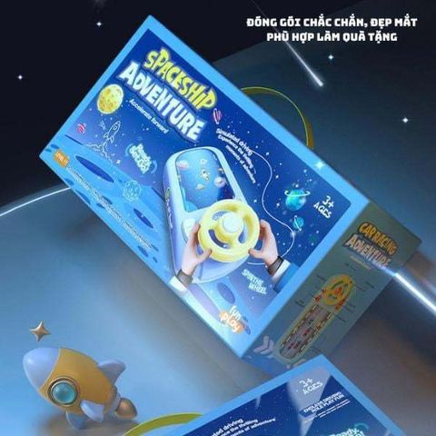 Đồ chơi vô lăng lái xe ô tô chạy bằng pin có nhạc 661-8 car racing adventure 234190