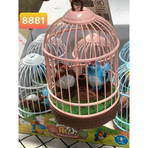 Đồ chơi lồng chim có đèn và âm thanh tiếng chim hót - giao ngẫu nhiên (5508A 888) 234197
