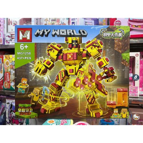 (XZ9023 MG1258) Đồ chơi lắp ráp robot siêu anh hùng có 2 phân loại Iron man Venom Spider man