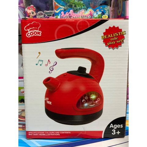 Đồ chơi ấm đun nước chạy bằng pin có đèn và âm thanh 5535-2 234217